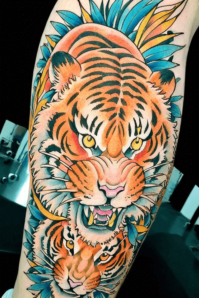 a tiger