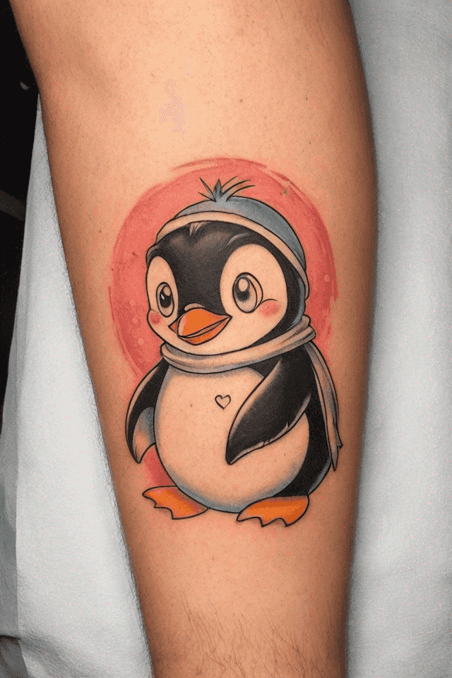 A penguin