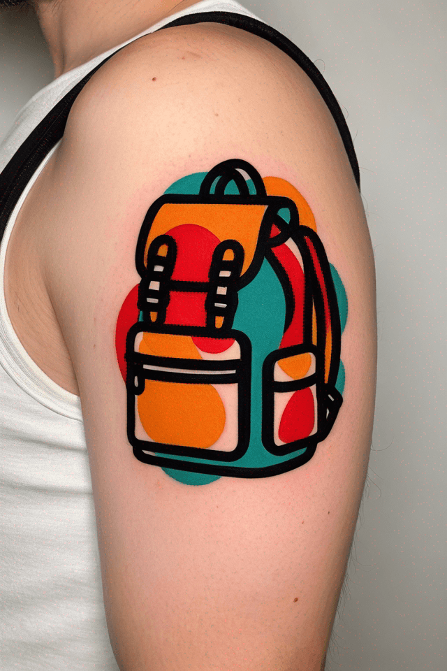uno zaino per la scuola