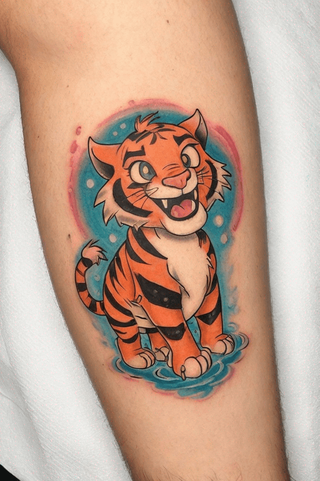 a tiger