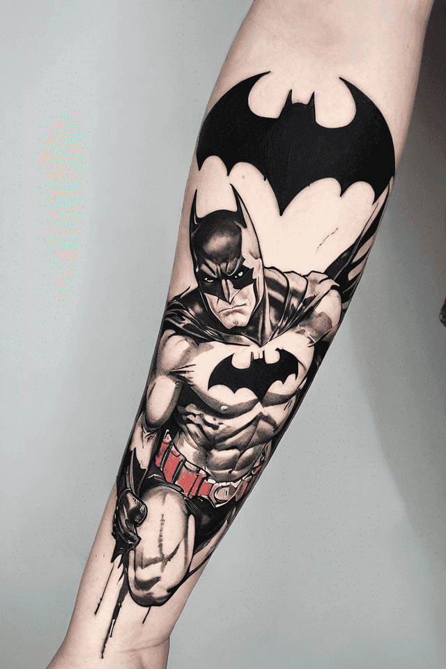 Batman Che combatte contro Superman, stanno lottando